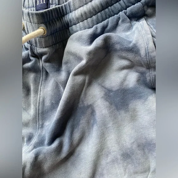 GAP Vintage Soft Classic Joggers, Blue Tie Dye, Size M - Picture 4 of 5
